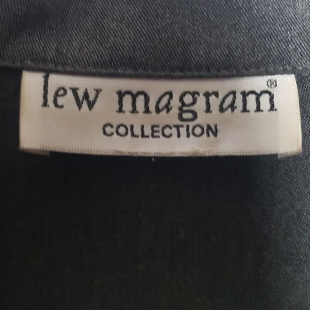 Vintage Lew Magram Gray Suit Set